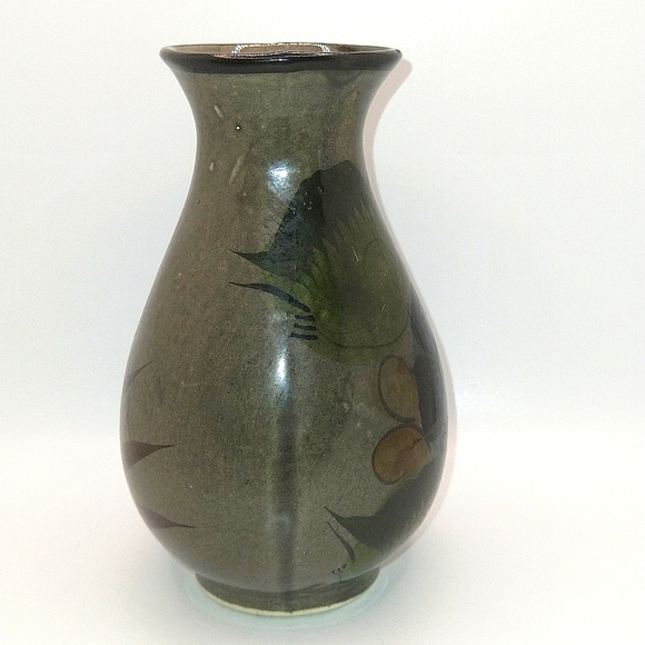 Tonala Hand Painted Vase - Mexico - Medium Size - Picture 5 of 10